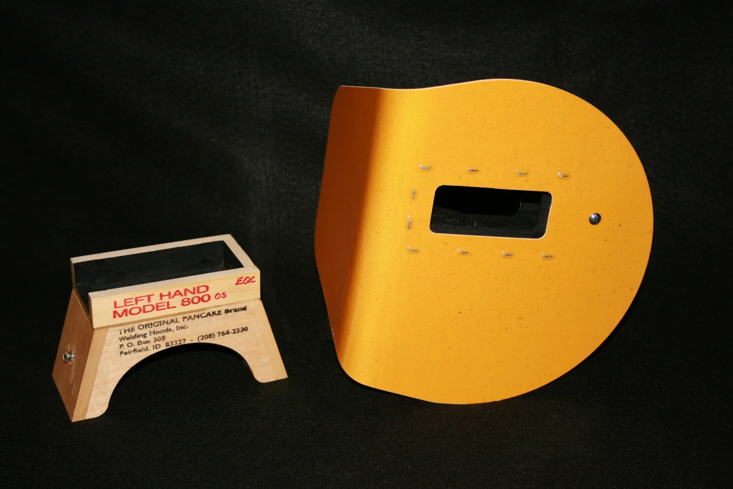Model 800 Left Hand Hood Options — Original Pancake Brand Welding